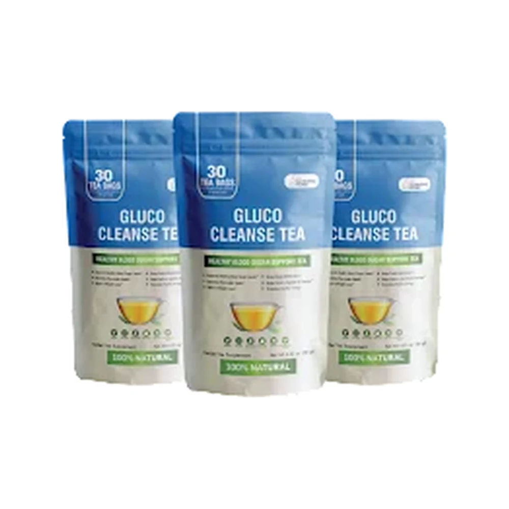 Gluco Cleanse Tea 3 pouches package — official website pricing