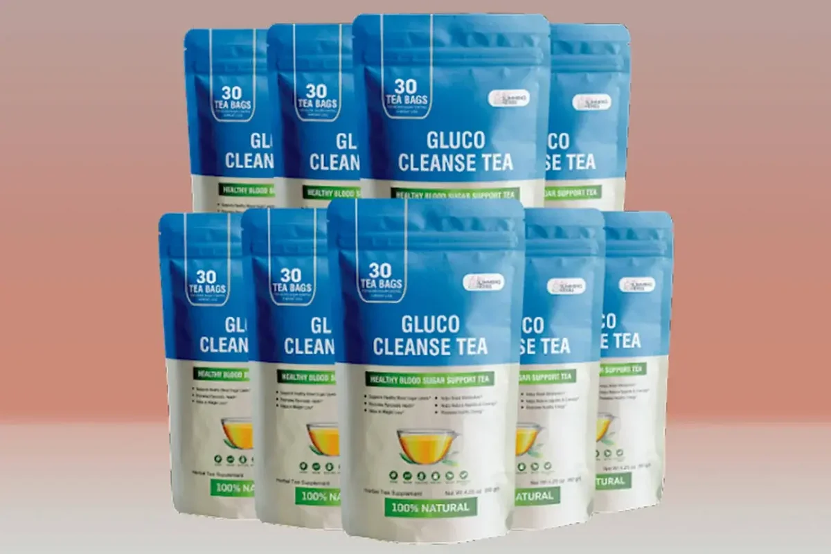 Gluco Cleanse Tea herbal blood sugar support pouches